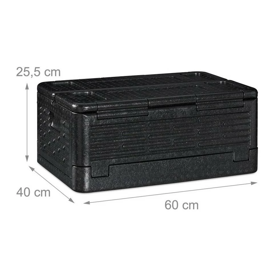 relaxdays Thermobehälter »4 x Thermobox für Essen 37 L«, Schaumstoff 4 relaxdays Thermobehälter »4 x Thermobox für Essen 37 L«, Schaumstoff – Bild 4