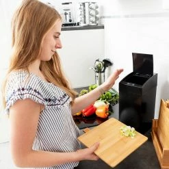 relaxdays Mülleimer »Sensor Mülleimer mit Inneneimer«, Schwarz Wei&szlig; Schwarz -Neuetischkultur Verkäufe 2022 8f63b17c 615e 5fce 9f87 872626042258