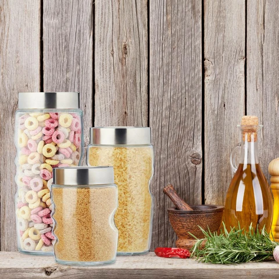 relaxdays Vorratsglas »21 x Vorratsglas 5 Größen«, Glas 2 relaxdays Vorratsglas »21 x Vorratsglas 5 Größen«, Glas – Bild 2