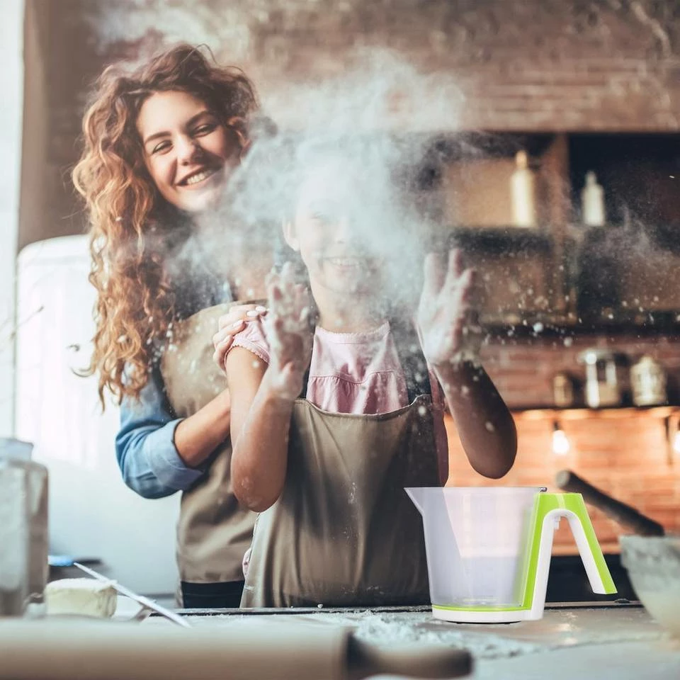 relaxdays Messbecher »Messbecher mit digitaler Waage«, Kunststoff 6 relaxdays Messbecher »Messbecher mit digitaler Waage«, Kunststoff – Bild 6