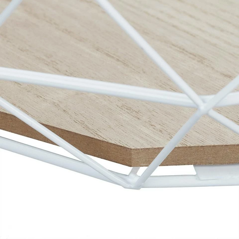 relaxdays Obstschale »Obstkorb Gitter Design«, Eisen, Weiß Schwarz Hellbraun, Weiß Hellbraun 6 relaxdays Obstschale »Obstkorb Gitter Design«, Eisen, Weiß Schwarz Hellbraun, Weiß Hellbraun – Bild 6