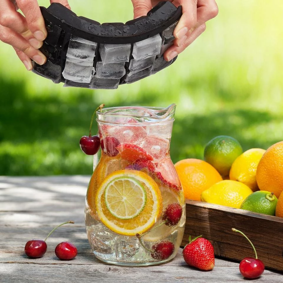 relaxdays Eiswürfelform »3 x Eiswürfelform Silikon 2,5 cm« 3 relaxdays Eiswürfelform »3 x Eiswürfelform Silikon 2,5 cm« – Bild 3