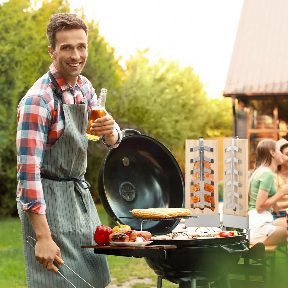 relaxdays Räucherbrett »Flammlachsbretter 2er Set Zedernholz«, Holz, (Set) 2 relaxdays Räucherbrett »Flammlachsbretter 2er Set Zedernholz«, Holz, (Set) – Bild 2