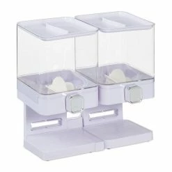 relaxdays Müslispender »Doppelter Müslispender«, Kunststoff, Weiß Schwarz Transparent Silber, Weiß Transparent Silber 20 relaxdays Müslispender »Doppelter Müslispender«, Kunststoff, Weiß Schwarz Transparent Silber, Weiß Transparent Silber -Neuetischkultur Verkäufe 2022 94d3b4df e897 5993 8741 a5409600908e