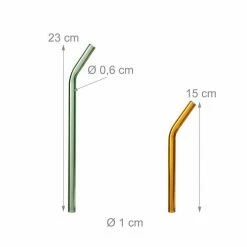 relaxdays Trinkhalme »48 x Strohhalme Glas 15 & 23 cm« -Neuetischkultur Verkäufe 2022 95bce11b 46c6 5ca9 bb9e 4aa97ed09151