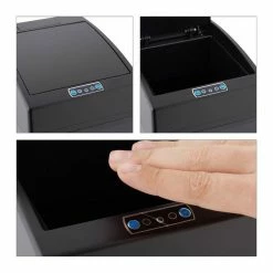 relaxdays Mülleimer »Sensor Mülleimer mit Inneneimer«, Schwarz Wei&szlig; Schwarz -Neuetischkultur Verkäufe 2022 96ec03e7 4ea6 5c66 ae1e bcedb186006e