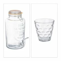 relaxdays Getränkespender Getränkespender Set Retro -Neuetischkultur Verkäufe 2022 973e3817 3794 5832 a507 7097d628b51f