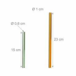 relaxdays Trinkhalme »48 x Strohhalme Glas bunt 15 & 23 cm« 12 relaxdays Trinkhalme »48 x Strohhalme Glas bunt 15 & 23 cm« -Neuetischkultur Verkäufe 2022 9786d132 1362 58c4 b361 bfcd84844006