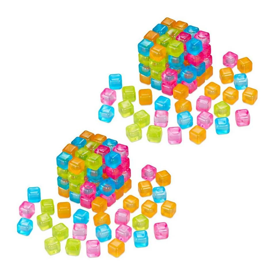 relaxdays Eiswürfelform »200 x Wiederverwendbare Eiswürfel bunt« 1 relaxdays Eiswürfelform »200 x Wiederverwendbare Eiswürfel bunt«