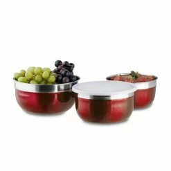 relaxdays Schüssel »Schüssel Set mit Deckel 3-teilig«, Edelstahl, Grün Rot Silber Transparent, Dunkelblau Silber Transparent, Dunkelgrün Silber Transparent 17 relaxdays Schüssel »Schüssel Set mit Deckel 3-teilig«, Edelstahl, Grün Rot Silber Transparent, Dunkelblau Silber Transparent, Dunkelgrün Silber Transparent -Neuetischkultur Verkäufe 2022 996461a9 62bf 5ce3 8a66 d61960e236d3