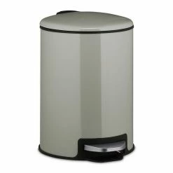 relaxdays Kosmetikeimer »Kosmetikeimer 3 Liter«, hellgrau Schwarz Silber, Grau Schwarz Silber, Weiß Schwarz Silber