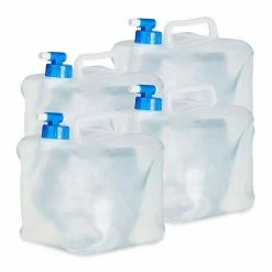 relaxdays Kanister »Faltkanister 4er Set«, 5 Liter