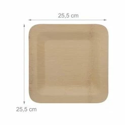 relaxdays Einwegteller »50 x Bambus Teller eckig 25,5 cm« 12 relaxdays Einwegteller »50 x Bambus Teller eckig 25,5 cm« -Neuetischkultur Verkäufe 2022 9b25f397 d222 515f 8c5c 46fb8a11725d