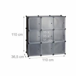 relaxdays Steckregal »Steckregal Kunststoff 9 Fächer«, Schwarz Transparent Schwarz Silber, Schwarz Transparent Silber, Weiß Transparent Silber 15 relaxdays Steckregal »Steckregal Kunststoff 9 Fächer«, Schwarz Transparent Schwarz Silber, Schwarz Transparent Silber, Weiß Transparent Silber -Neuetischkultur Verkäufe 2022 9bac2ed4 6a62 5195 a360 f878dcc6cc6c