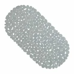 relaxdays Antirutschmatte »1 x Badewanneneinlage Steinoptik grau«