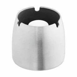 relaxdays Aschenbecher »Aschenbecher Edelstahl«