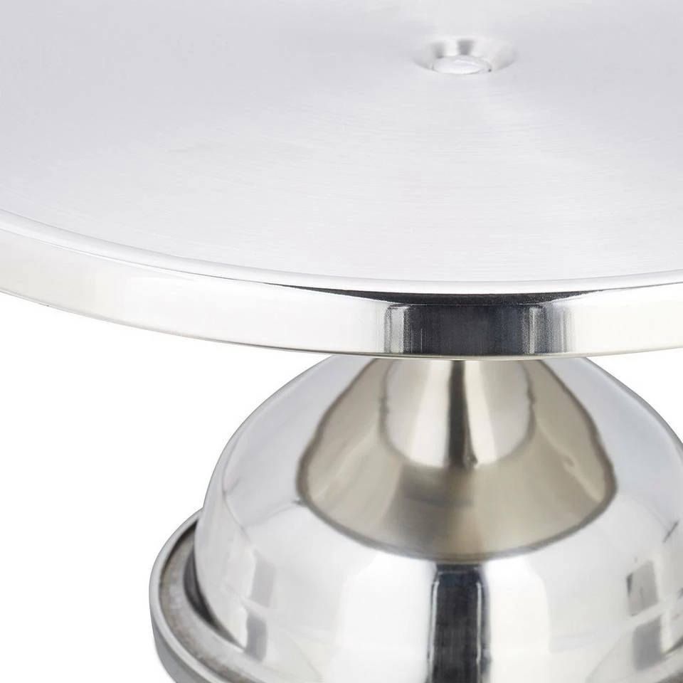 relaxdays Tortenplatte »Tortenplatte Edelstahl«, Edelstahl 6 relaxdays Tortenplatte »Tortenplatte Edelstahl«, Edelstahl – Bild 6