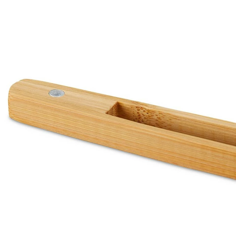 relaxdays Sandwich-Zange Kleine Bambuszange 8er Set 6 relaxdays Sandwich-Zange Kleine Bambuszange 8er Set – Bild 6