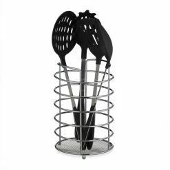 relaxdays Servierständer »XL Küchenutensilienhalter Metall«, Eisen