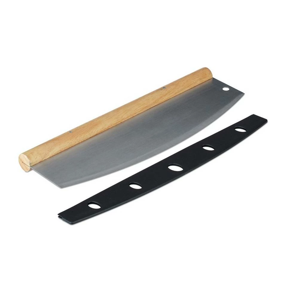 relaxdays Pizzaschneider »Pizza Wiegemesser aus Edelstahl« 6 relaxdays Pizzaschneider »Pizza Wiegemesser aus Edelstahl« – Bild 6