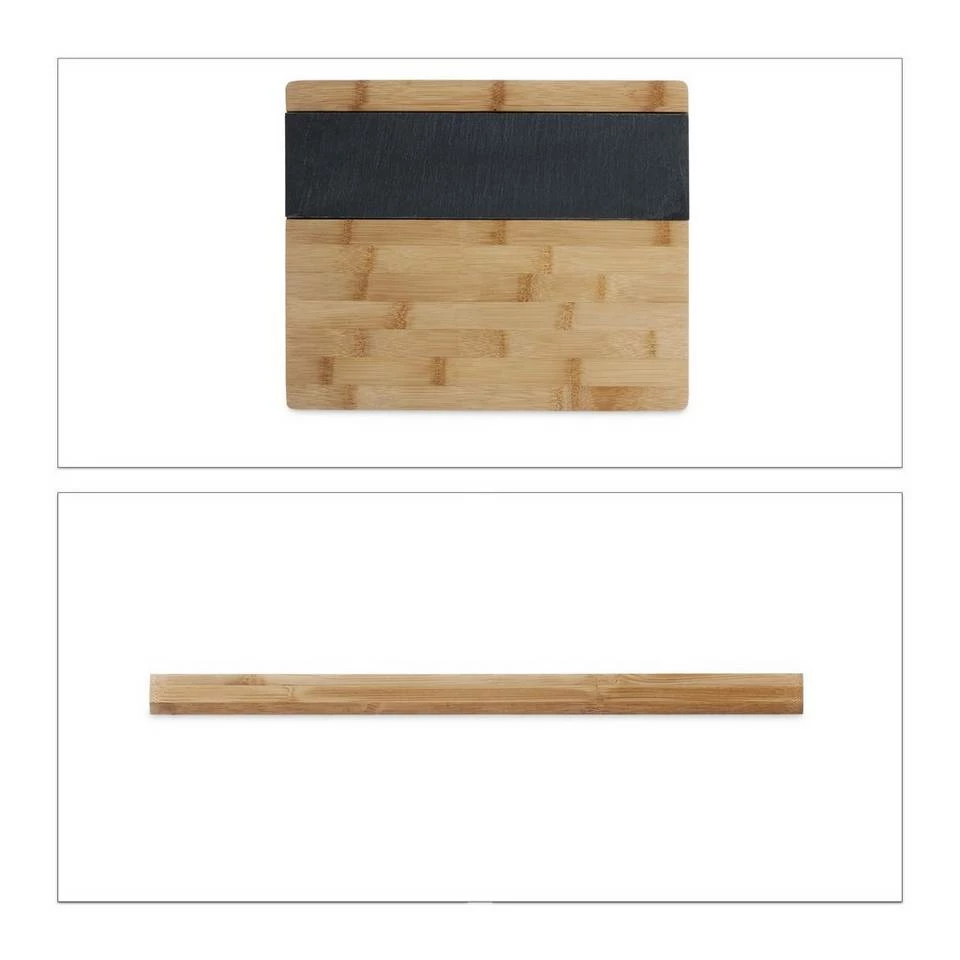 relaxdays Schneidebrett »4 x Schneidebrett aus Bambus«, Bambus 7 relaxdays Schneidebrett »4 x Schneidebrett aus Bambus«, Bambus – Bild 7