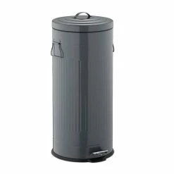 relaxdays Mülleimer »Treteimer "Retro" 30L«, Schwarz Wei&szlig; Silber Schwarz, Grau Silber Schwarz, Schwarz Silber -Neuetischkultur Verkäufe 2022 aa1c6ff7 ebe1 56d9 aac1 32f5a45eb95a