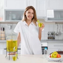 relaxdays Getränkespender Getränkespender Set mit 4 Trinkgläsern 11 relaxdays Getränkespender Getränkespender Set mit 4 Trinkgläsern -Neuetischkultur Verkäufe 2022 acb1d078 746b 5110 86be 020dced329d4