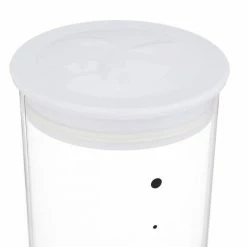 relaxdays Müslispender »Müslispender zur Wandmontage 1,7 l«, Kunststoff, Weiß Transparent Wei&szlig; Silber, Transparent Schwarz Silber -Neuetischkultur Verkäufe 2022 ae5dbdc7 1e97 5535 8b16 863a72af3f29