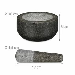 relaxdays Mörser »Granit Mörser mit Stößel 16 cm« 12 relaxdays Mörser »Granit Mörser mit Stößel 16 cm« -Neuetischkultur Verkäufe 2022 b0b41656 0d9d 564d a9f7 fcc49444063c