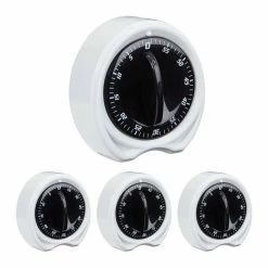 relaxdays Eieruhr »4 x Mechanische Eieruhr«