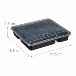relaxdays Lunchbox »10er Set Meal Prep Boxen 4 Fächer«, Kunststoff, (10er Set) -Neuetischkultur Verkäufe 2022 b1fef506 3441 5cc7 819d 594a195087a1