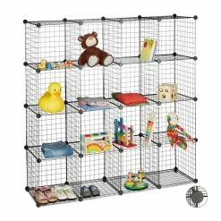 relaxdays Steckregal »Steckregal Drahtgitter 16 Fächer«, 30 x 30 cm 23 relaxdays Steckregal »Steckregal Drahtgitter 16 Fächer«, 30 x 30 cm -Neuetischkultur Verkäufe 2022 b2f4b5ec bab2 532c 9e7f 2d88b87cfd13