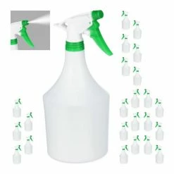 relaxdays Sprühflasche »24x Sprühflasche in Grün«