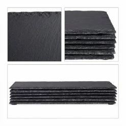 relaxdays Servierplatte »Schieferplatte 30x20 cm 6er Set«, Schiefer 15 relaxdays Servierplatte »Schieferplatte 30x20 cm 6er Set«, Schiefer -Neuetischkultur Verkäufe 2022 b6198806 8c4c 5f2a a810 bebbb7efbeef