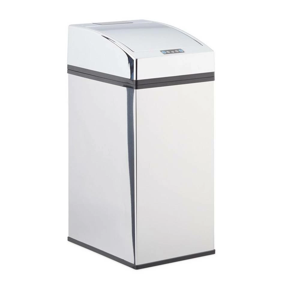 relaxdays Mülleimer »Edelstahl Mülleimer mit Sensor«, 5 Liter 10 relaxdays Mülleimer »Edelstahl Mülleimer mit Sensor«, 5 Liter – Bild 10