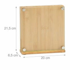 relaxdays Messerblock »Bambus Messerblock mit Glas« -Neuetischkultur Verkäufe 2022 b71f14a8 1d40 5380 be2c 87c85982a8cf