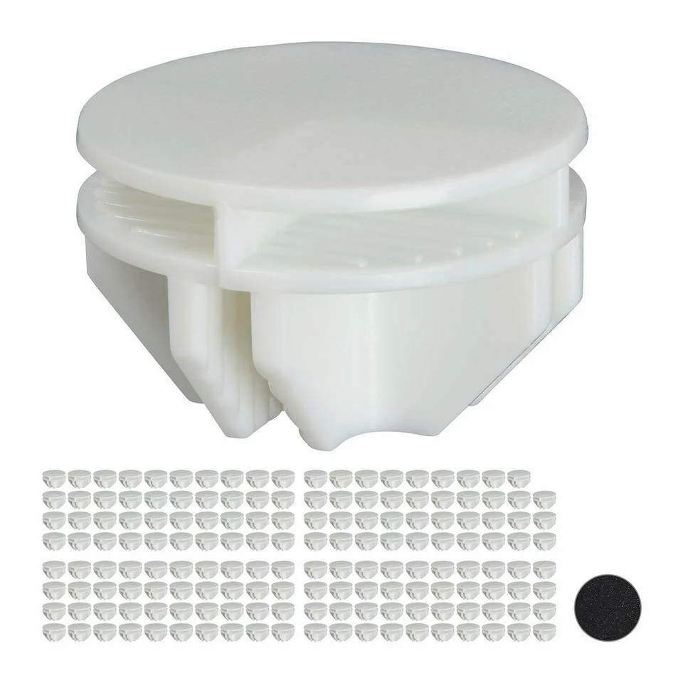 relaxdays Steckregal »160x Verbindungsstück Steckregal weiß« 1 relaxdays Steckregal »160x Verbindungsstück Steckregal weiß«