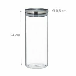 relaxdays Vorratsglas »Vorratsglas 3er Set 1,5 Liter«, Glas -Neuetischkultur Verkäufe 2022 bb9b740e af62 5a65 8d26 ba870a2985a4