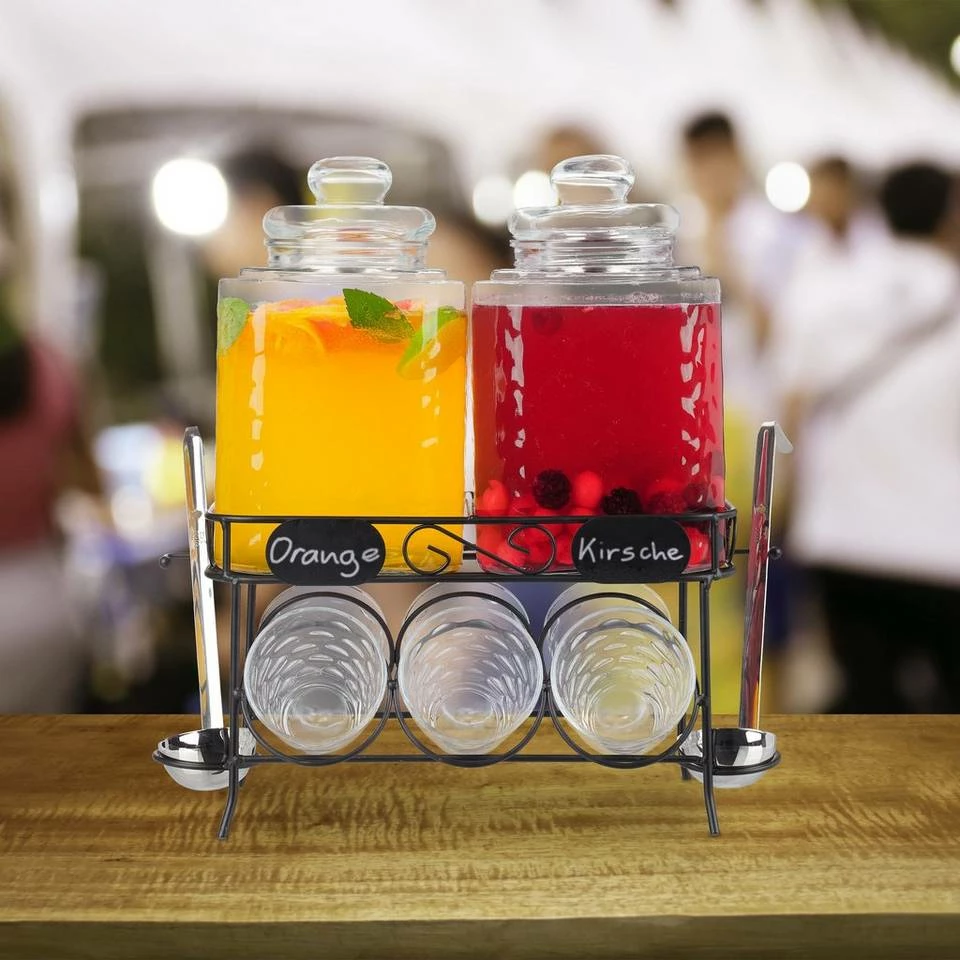 relaxdays Bowle-Set »Bowleset mit 6 Trinkgläsern« 2 relaxdays Bowle-Set »Bowleset mit 6 Trinkgläsern« – Bild 2