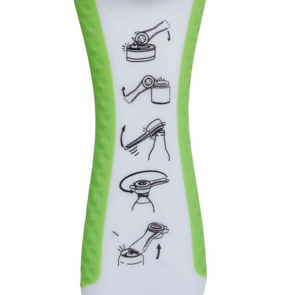 relaxdays Flaschenöffner »4x Deckelöffner Hilfe weiß-grün« 8 relaxdays Flaschenöffner »4x Deckelöffner Hilfe weiß-grün« – Bild 8