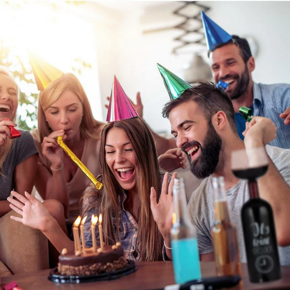 relaxdays Weinglas »Weinflasche Glas Aufsatz 750 ml«, Glas 3 relaxdays Weinglas »Weinflasche Glas Aufsatz 750 ml«, Glas – Bild 3