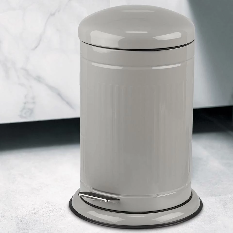 relaxdays Mülleimer »Mülleimer 12 l«, Schwarz Weiß Schwarz Silber, Schwarz Silber Silber, Grau Schwarz Silber 3 relaxdays Mülleimer »Mülleimer 12 l«, Schwarz Weiß Schwarz Silber, Schwarz Silber Silber, Grau Schwarz Silber – Bild 3