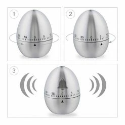 relaxdays Eieruhr »Eieruhr aus Edelstahl« -Neuetischkultur Verkäufe 2022 bea0ba8a 30b6 5c09 948a 1556413c64b8