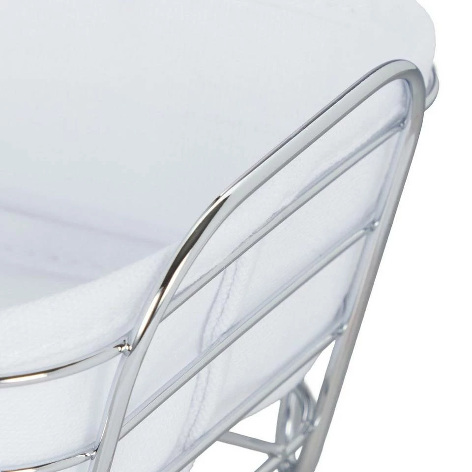 relaxdays Brotkorb »Brotkorb Metall mit Stoffeinsatz«, Eisen, Weiß Grau Weiß, Weiß Weiß, Schwarz Weiß 8 relaxdays Brotkorb »Brotkorb Metall mit Stoffeinsatz«, Eisen, Weiß Grau Weiß, Weiß Weiß, Schwarz Weiß – Bild 8