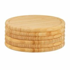 relaxdays Frühstücksbrett »Frühstücksbrettchen Set 30 cm«, Bambus, 6er Pack -Neuetischkultur Verkäufe 2022 c06114b0 e176 5047 92b7 0df0a4978387