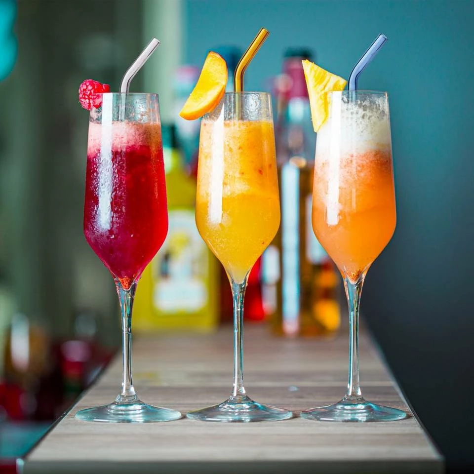 relaxdays Trinkhalme »48 x Strohhalme Glas bunt 23 cm« 2 relaxdays Trinkhalme »48 x Strohhalme Glas bunt 23 cm« – Bild 2