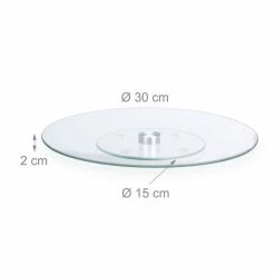 relaxdays Tortenplatte »10 x Drehbare Tortenplatte Glas«, Glas -Neuetischkultur Verkäufe 2022 c1faa8c1 32e3 50df be63 cbfcc6b4d8b5