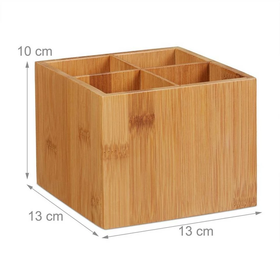 relaxdays Besteck-Set »Bambus Besteck Set« 4 relaxdays Besteck-Set »Bambus Besteck Set« – Bild 4