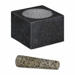 relaxdays Mörser »Eckiger Mörser mit Stößel aus Granit« -Neuetischkultur Verkäufe 2022 c579a29c 2916 5439 b253 66c842022eff