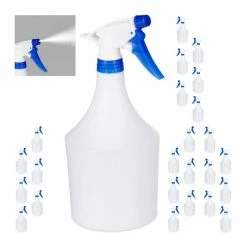 relaxdays Sprühflasche »24x Sprühflasche in Blau«